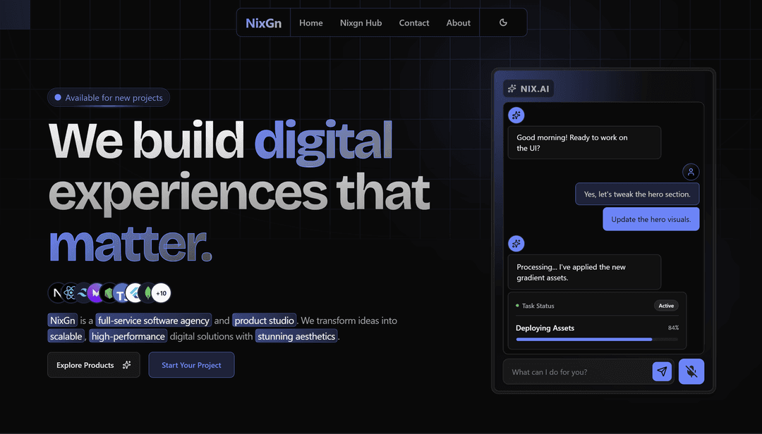 NIXGn - Next-Gen Intelligence Execution Group